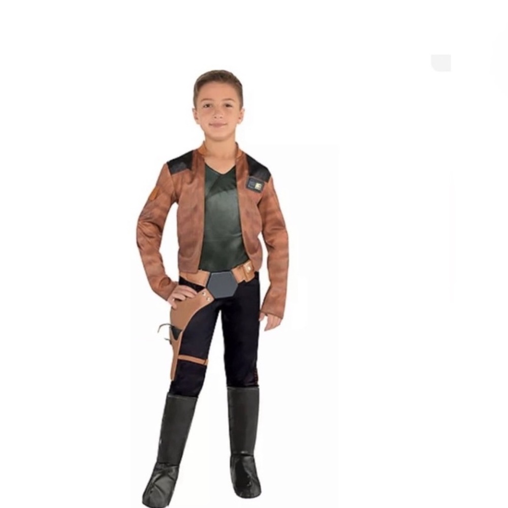 NEW Hans Solo Disney costume size Small 4-6 NEW